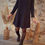 Miniature : Robe pull Maya 649 noire 