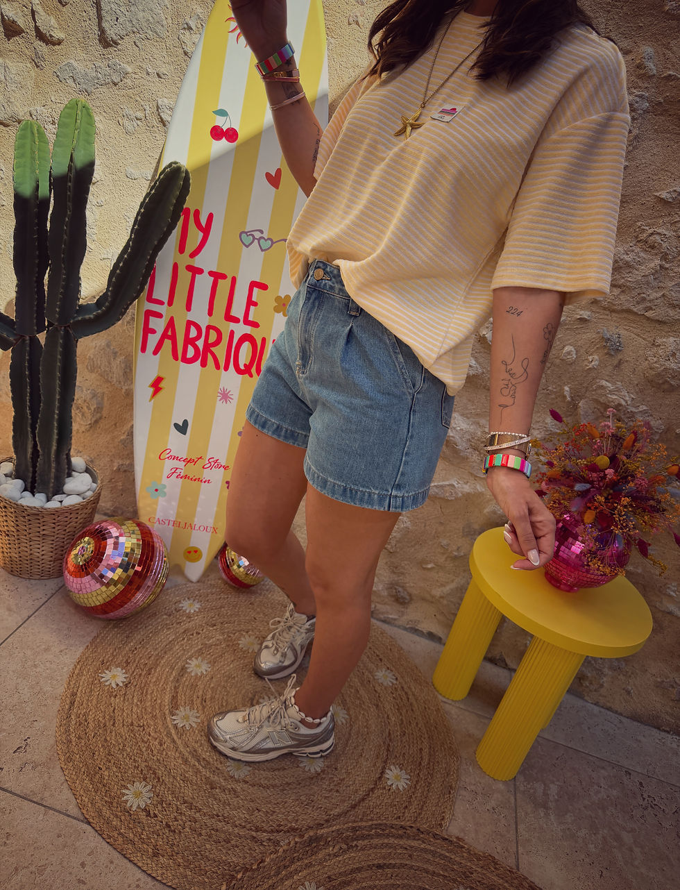 Miniature : T-shirt éponge 676 jaune 