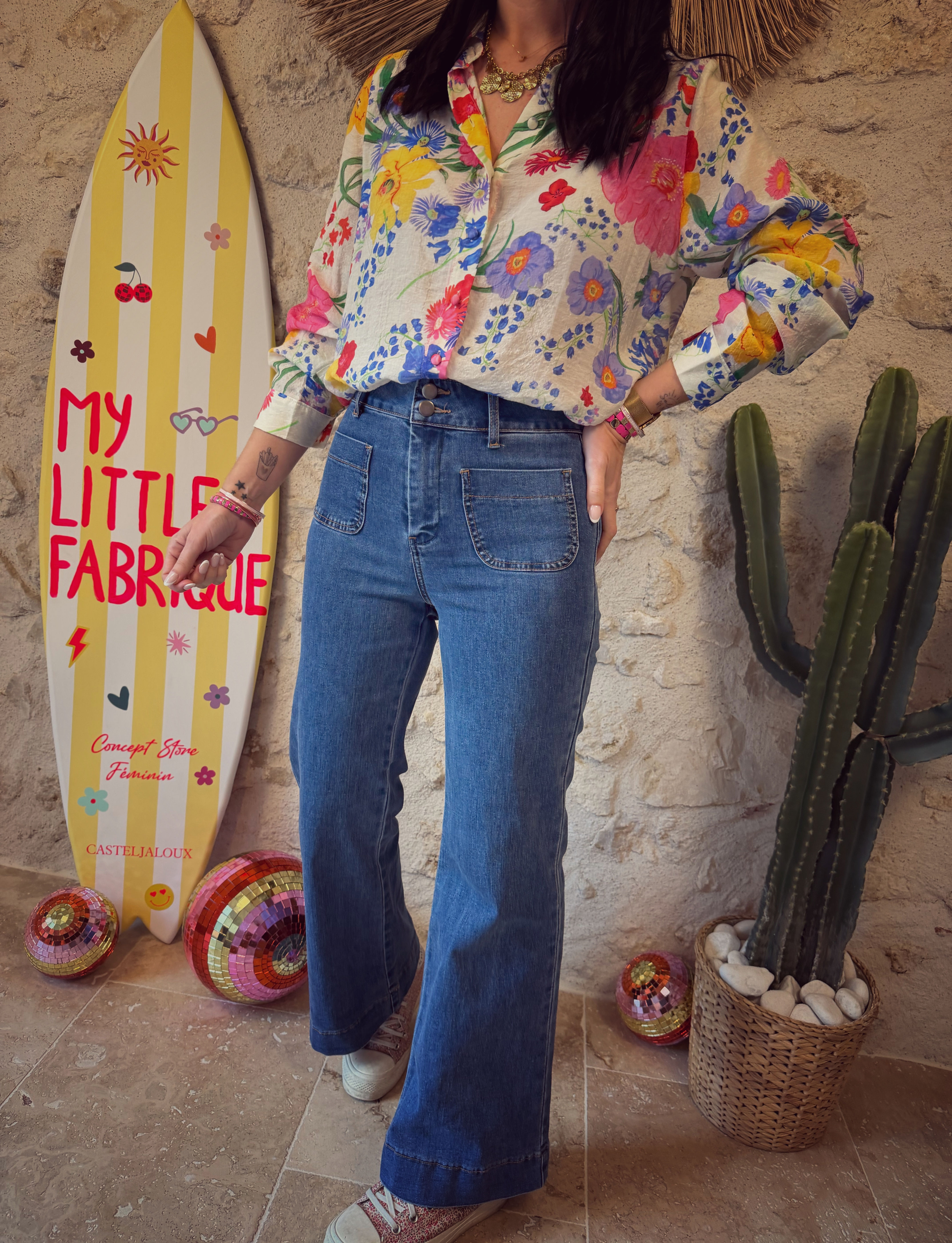 Jeans Éléna 474 denim