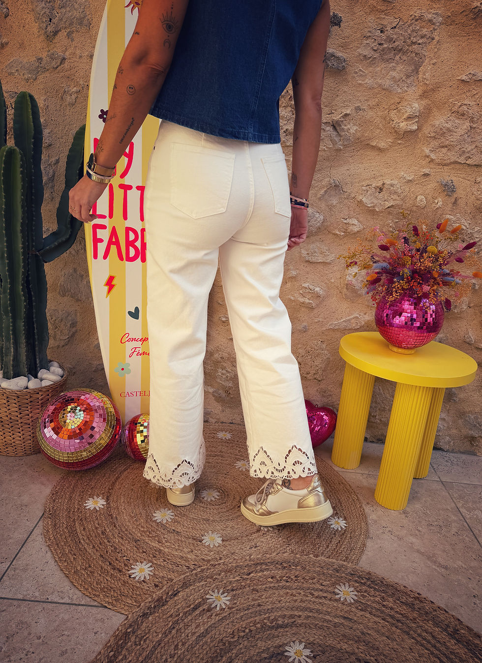 Miniature : Jeans Eliot 643 écru 