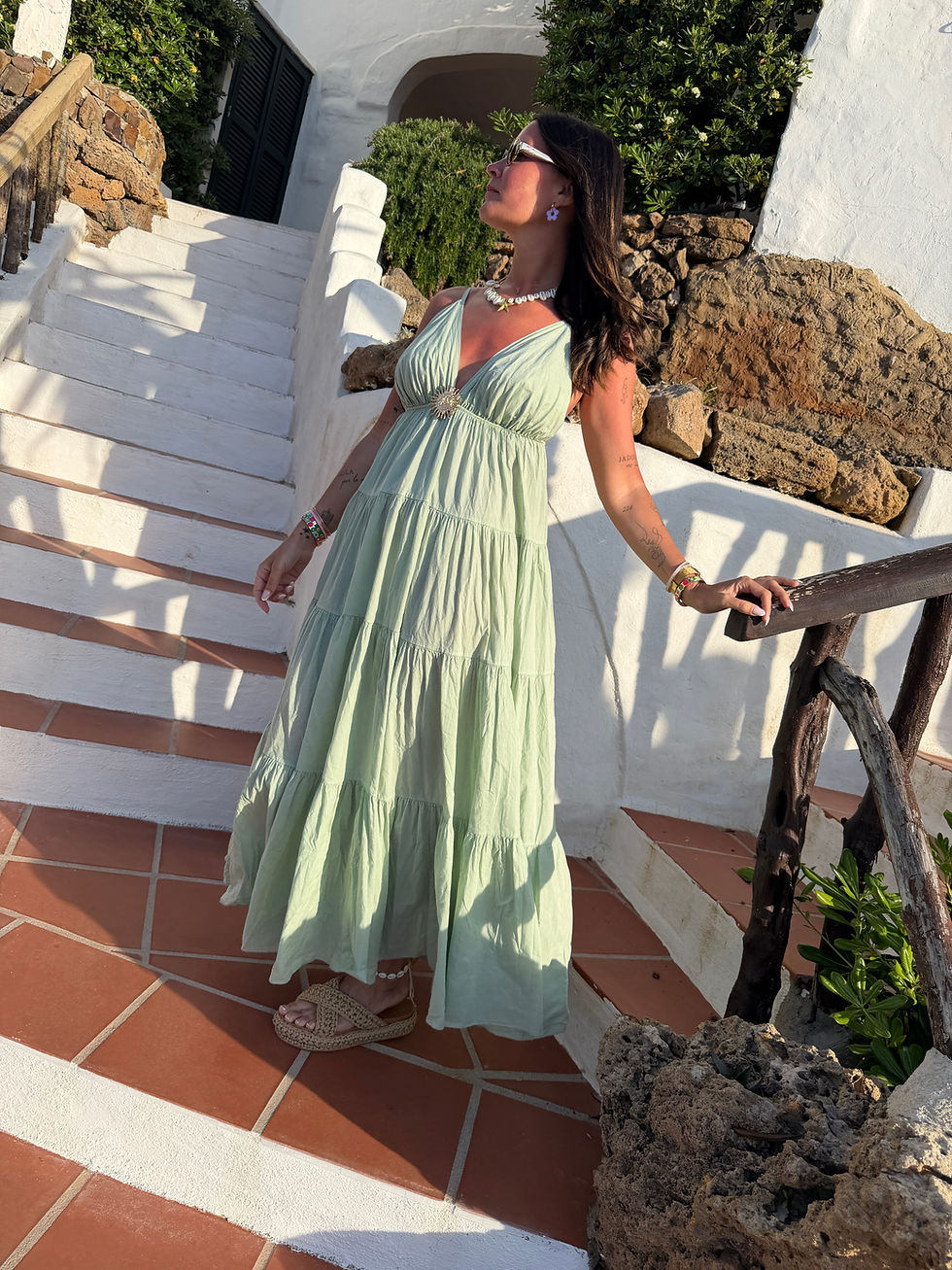 Miniature : Robe Minorca 162 vert d’eau 