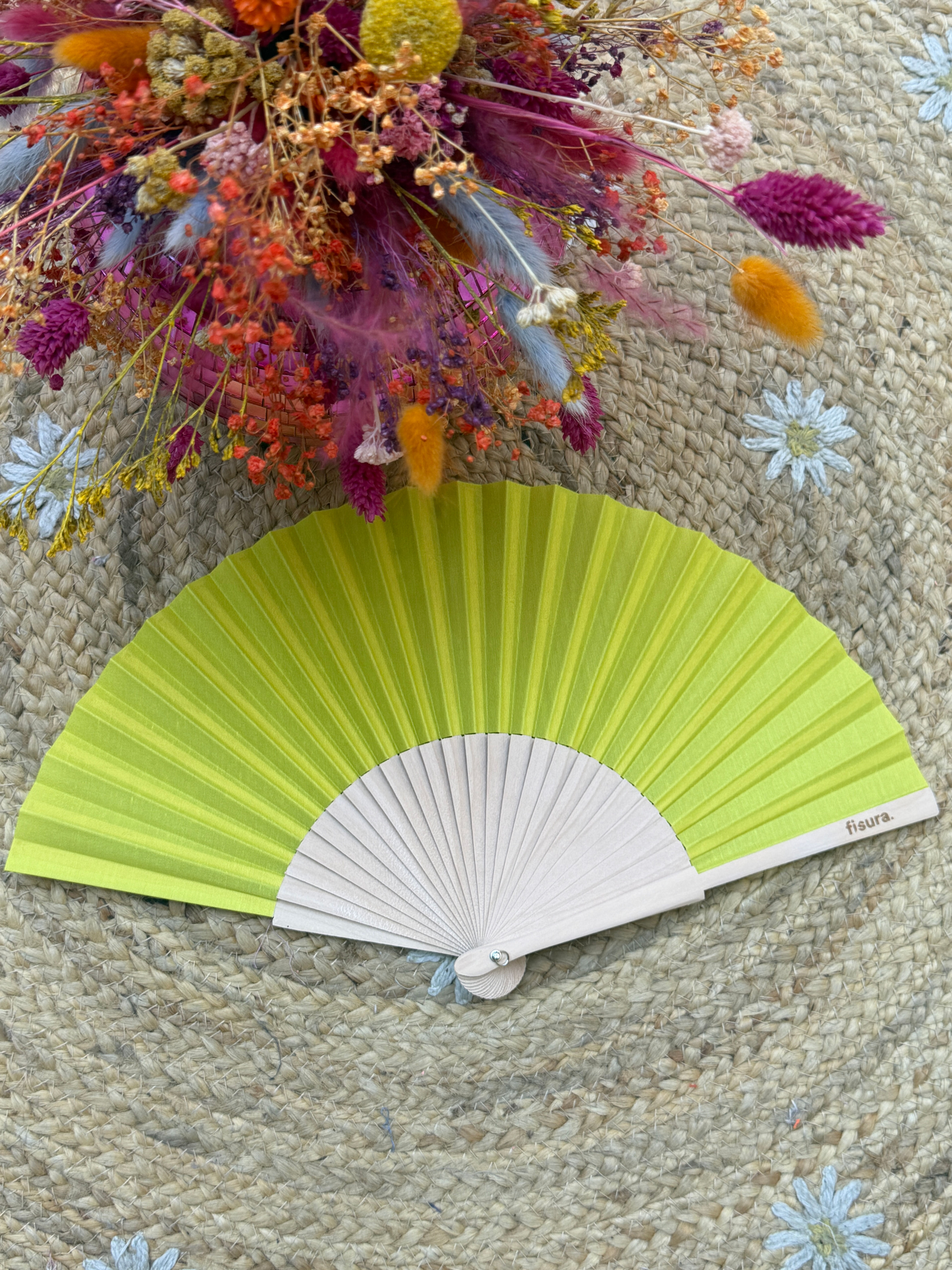 Éventail “jaune ” 