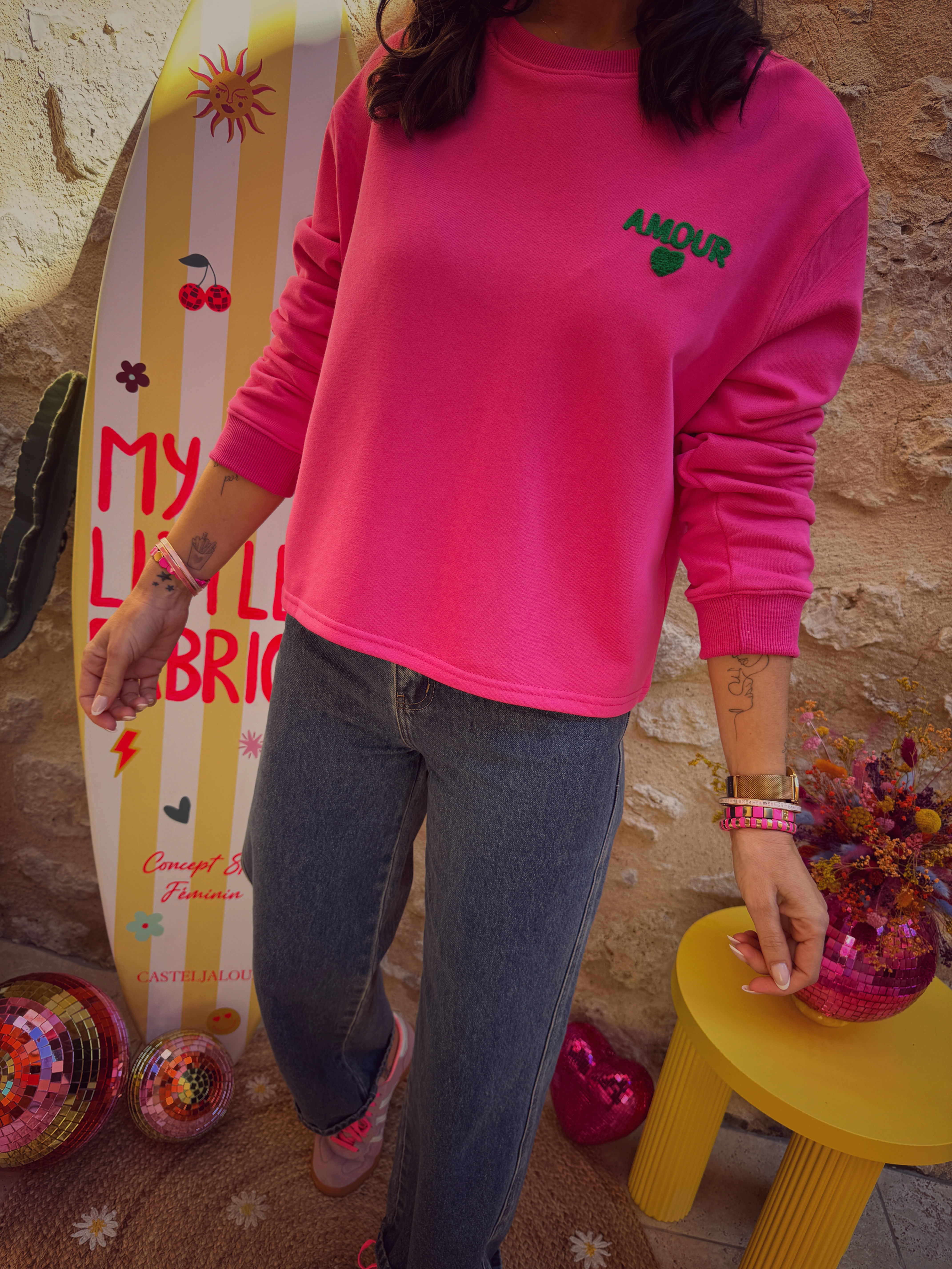 Sweat “Amour” 880 rose
