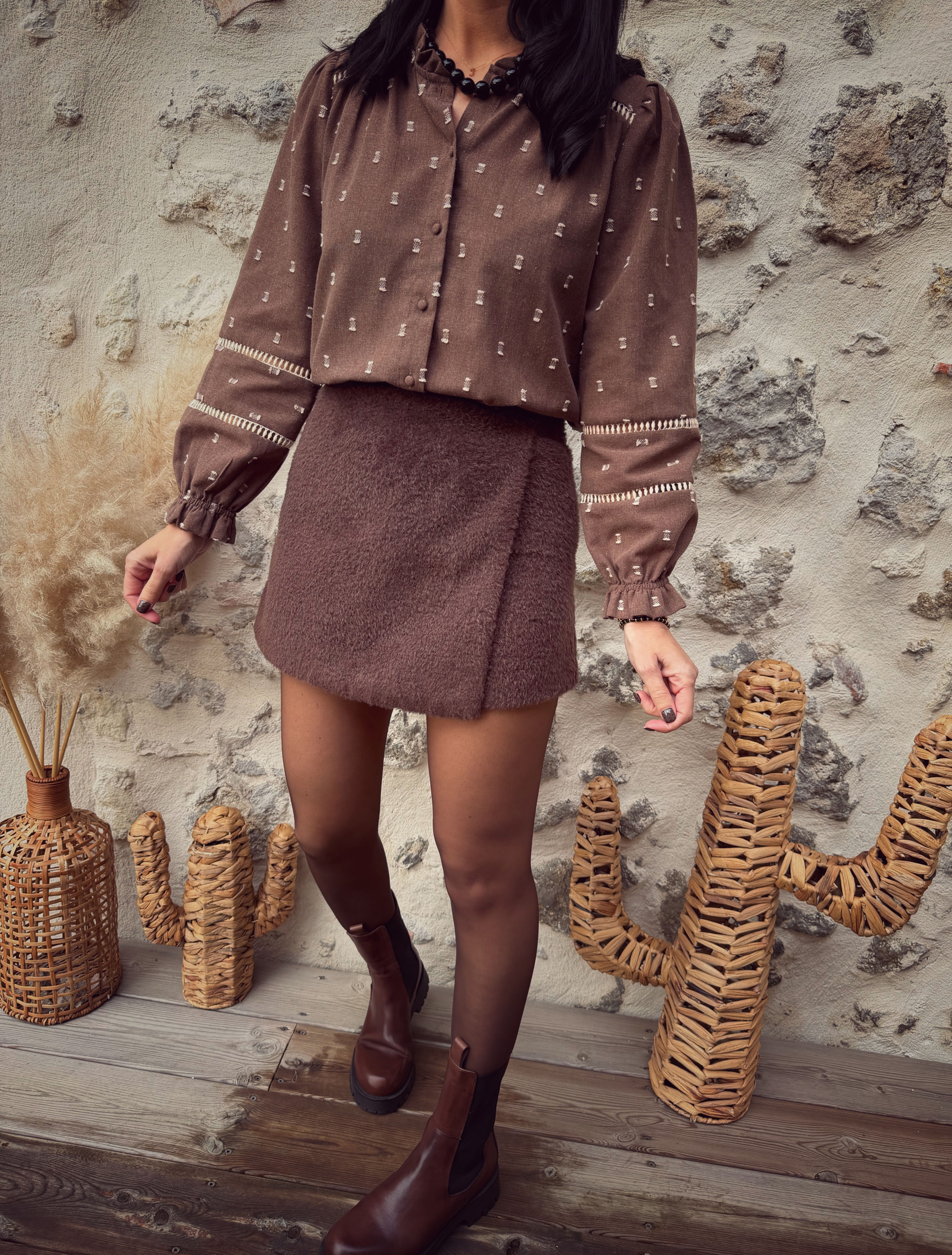 Blouse Diane 529 choco