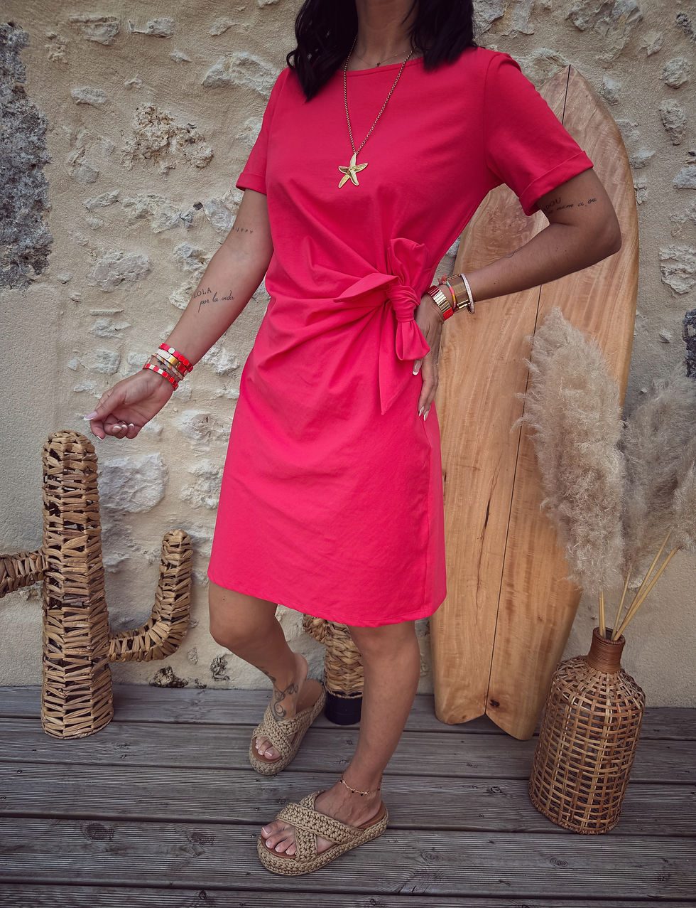 Miniature : Robe Hope 589 rouge corail 
