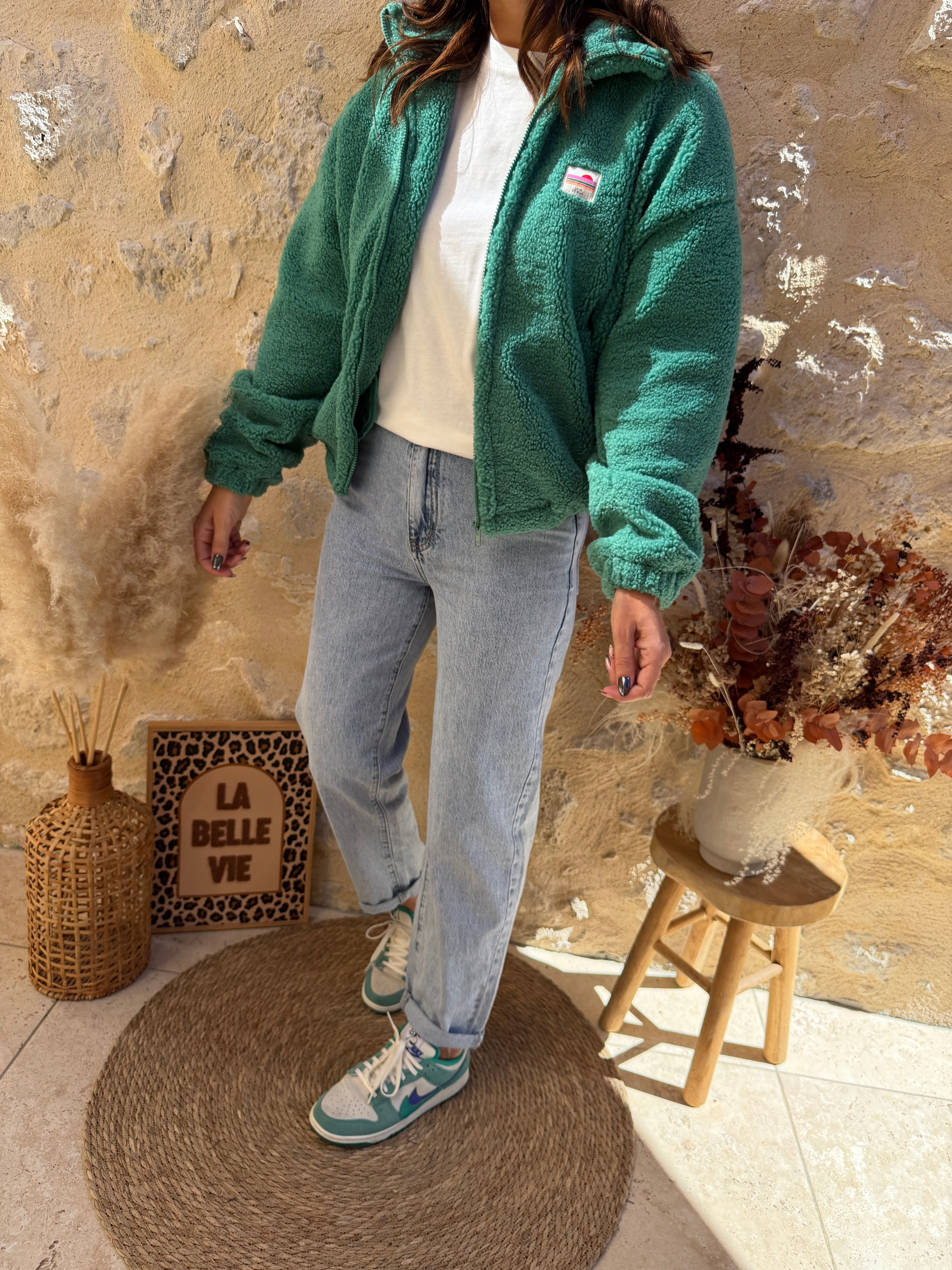 Veste Capucine 559 verte