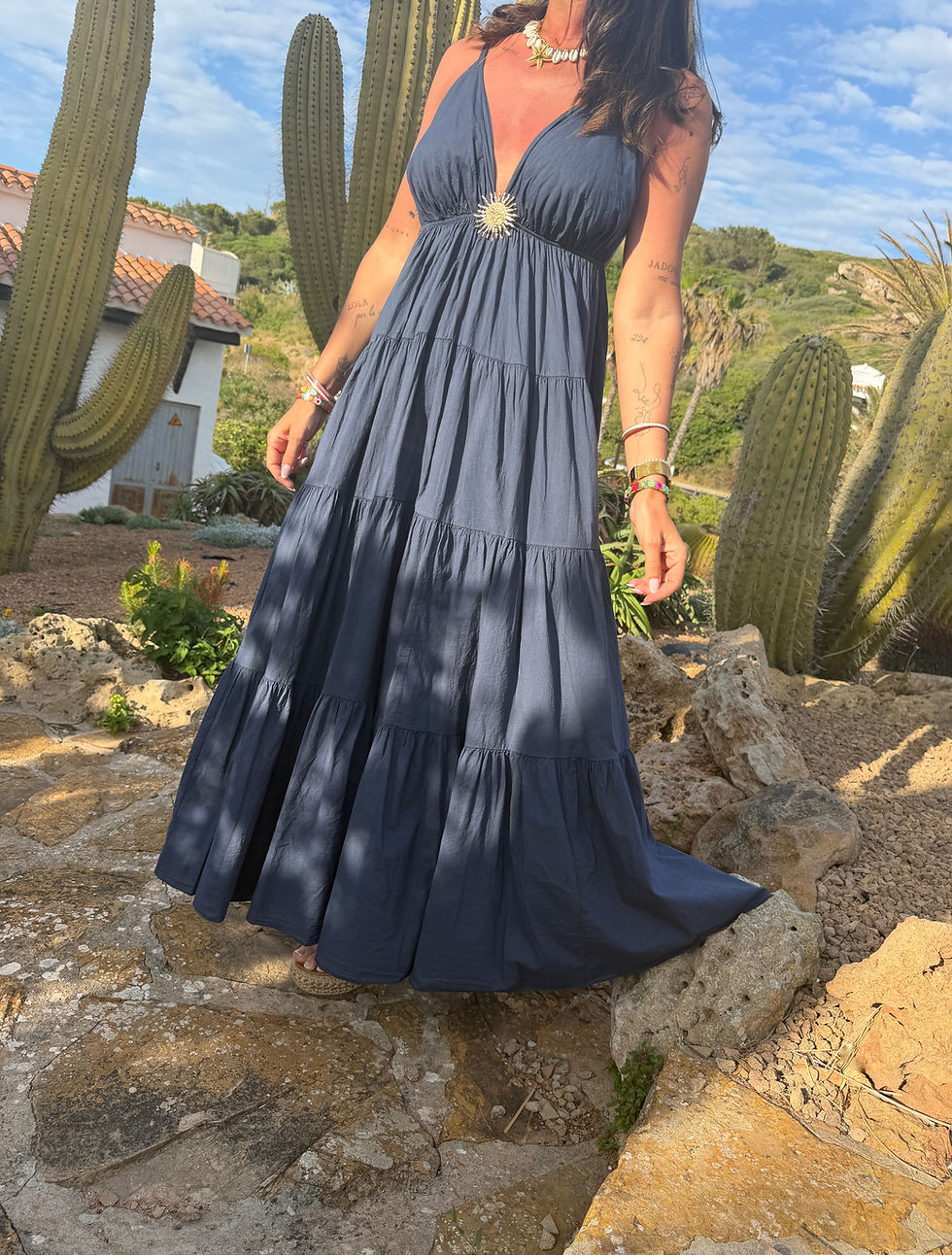 Miniature : Robe Minorca 162 marine 