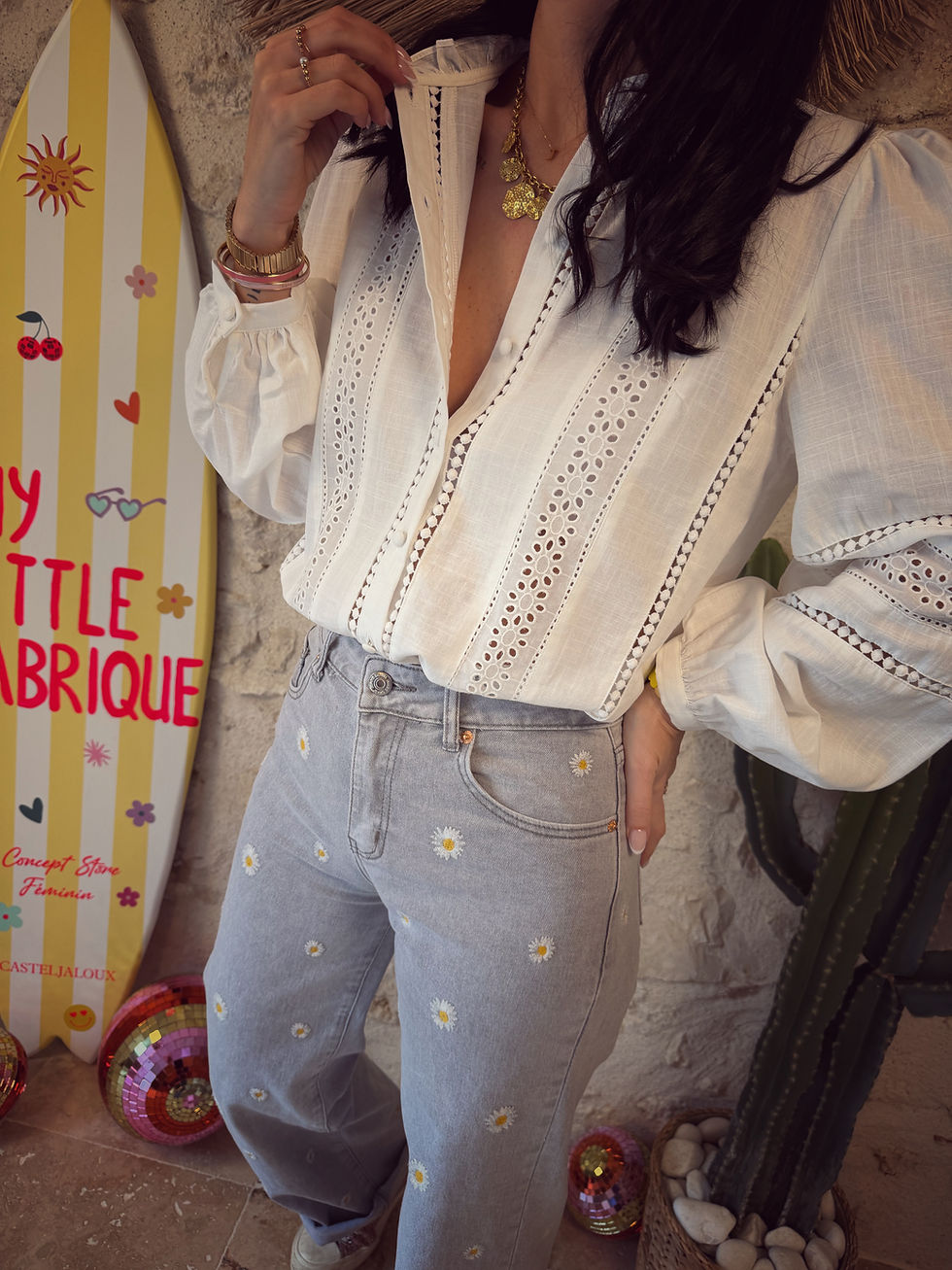 Miniature : Jeans 🌼 070 gris 