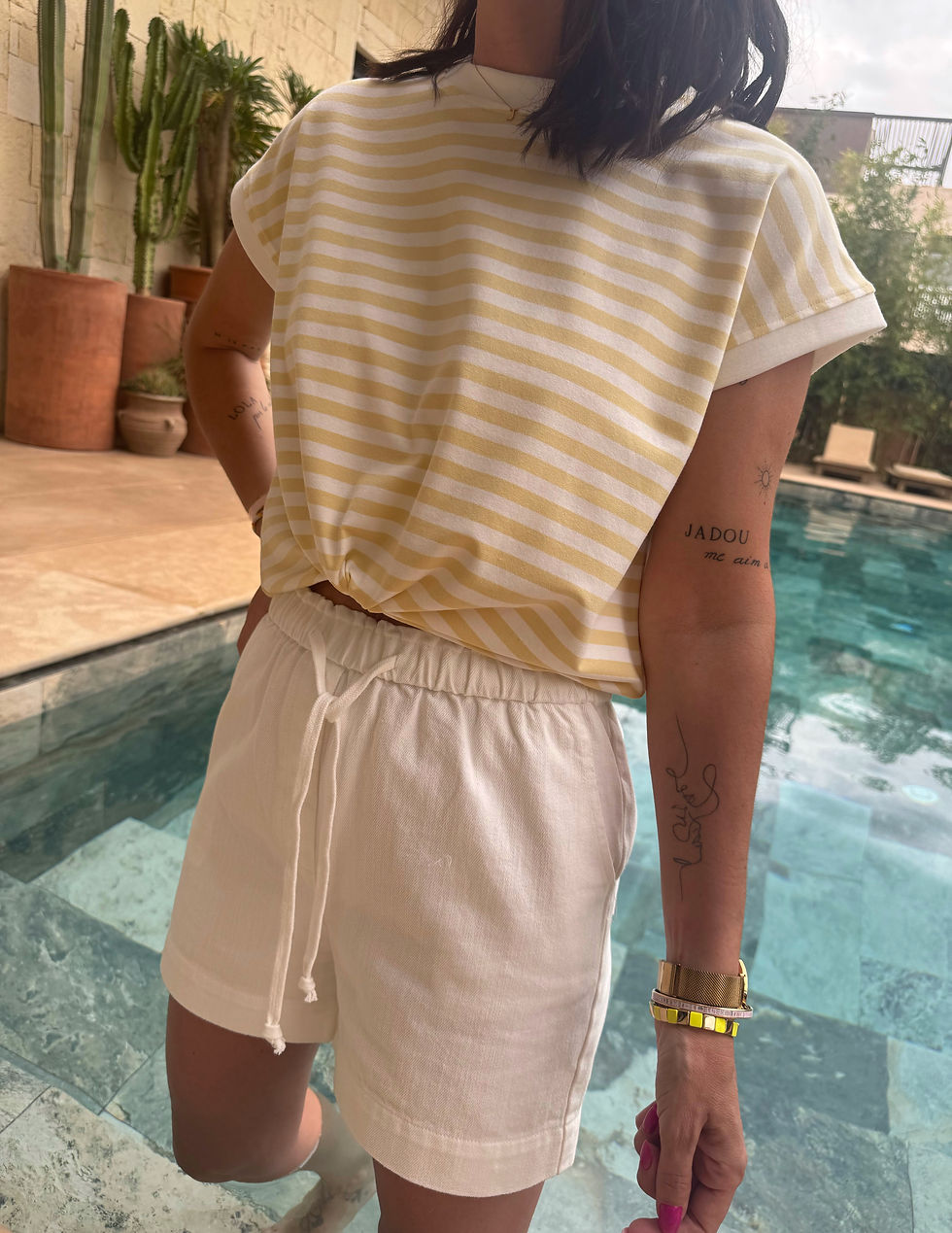 Miniature : T-shirt jaune 332