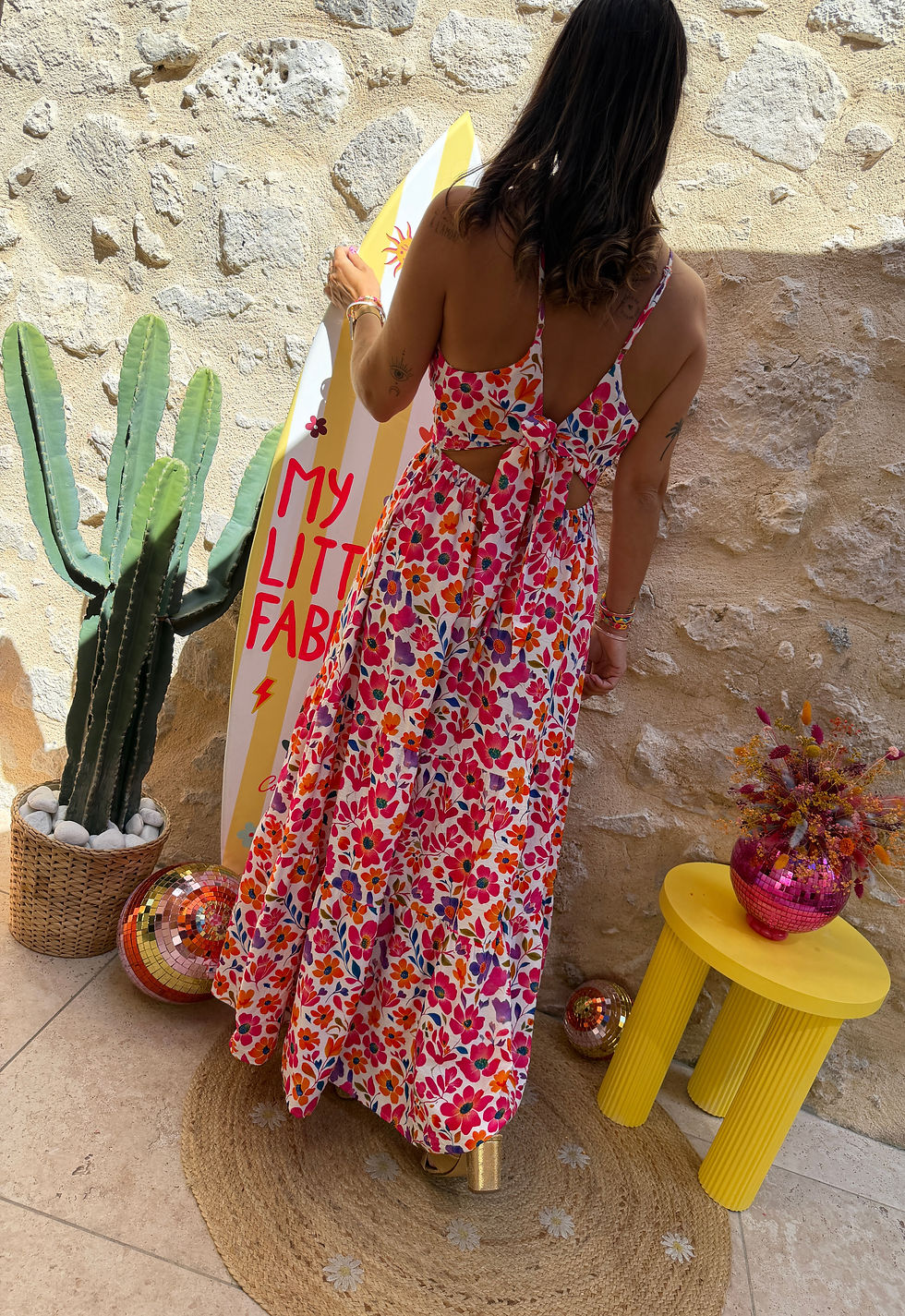 Miniature : Robe Marga 617 fleurie 