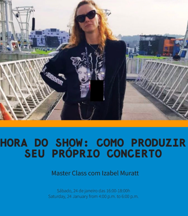 Izabel Muratt conduz masterclass sobre produção de concertos em Lisboa