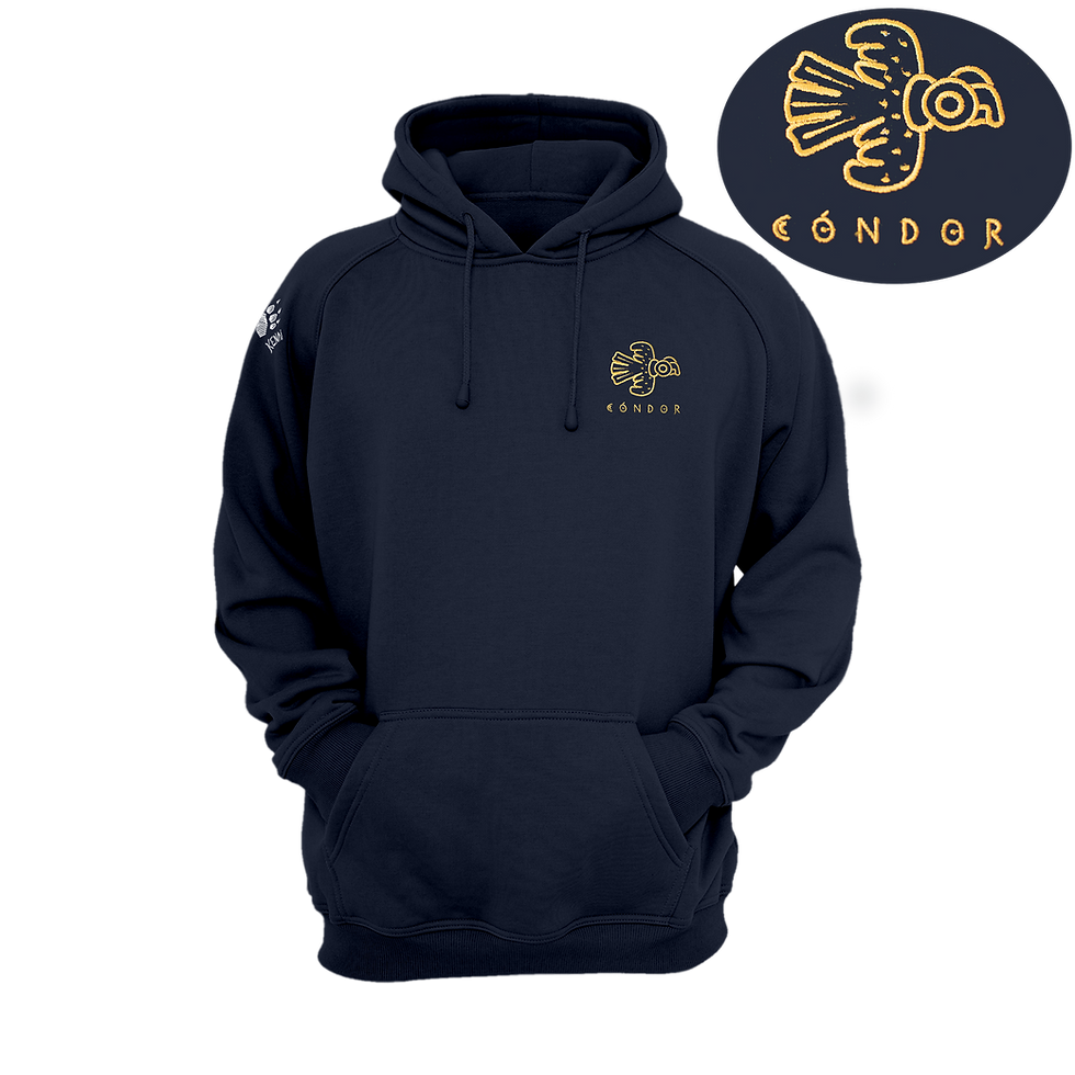 Miniatura: Hoodie Condor andino Precolombino - Bordado