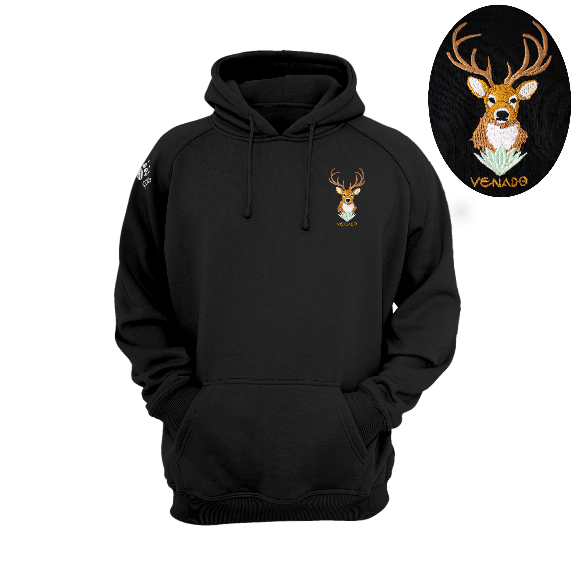 Hoodie Venado - Bordado