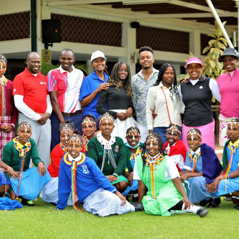 Golfing to Rescue The Samburu Girl from Beading