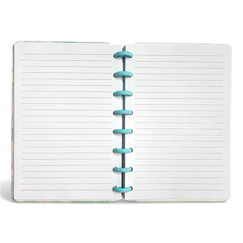 Miniatura: Caderno inteligente 8 discos corações bordados