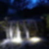 Solar Waterfall Lighting
