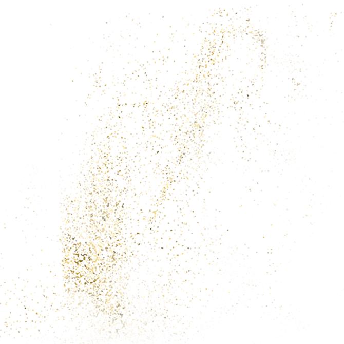 Golden Glitter Splash