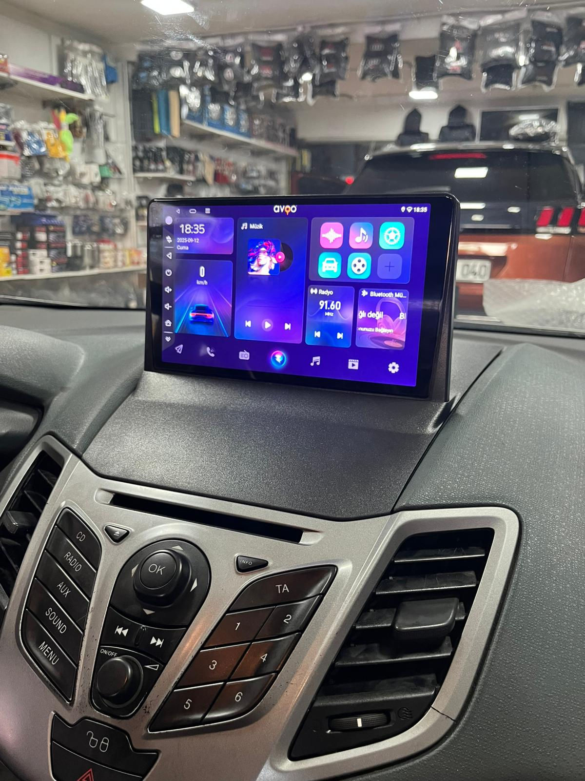 Ford Fiesta Multimedya Teyp 8-128Gb