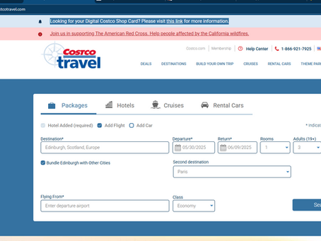 Tips for Costco Travel