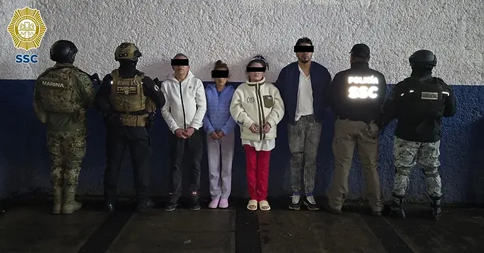 Caen cuatro presuntos operadores de La Unión Tepito tras cateos en la Guerrero y Buenavista