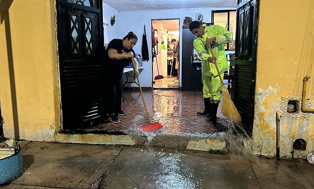Lluvias dejan ingreso de agua en 5 viviendas de Querétaro