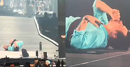 Harry Styles preocupa a sus fans tras caer en pleno escenario 