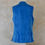 Thumbnail: Ladies Light Blue Corduroy Waistcoat