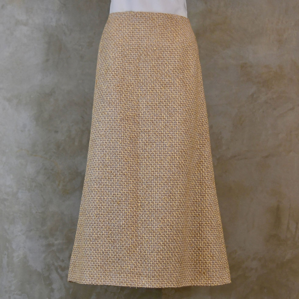 the simple a-line skirt by elyan for ednerat in boucle