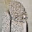 Thumbnail: the biffin coat in offwhite, charcoal & silver boucle