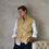 Thumbnail: Tailored Waistcoat in Raffia Silk Linen