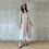 Thumbnail: the biffin coat in offwhite, charcoal & silver boucle