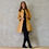 Thumbnail: the ganz coat in old gold brocade weave