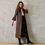 Thumbnail: the delany coat in cashmere-lambswool herringbone flannel