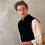 Thumbnail: Dark Navy Velvet Waistcoat