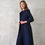 Thumbnail: the biffin coat in dark navy boucle