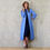 Thumbnail: the biffin coat in silk and wool mix brocade