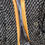 Thumbnail: the biffin in blue-black basketweave bouclé