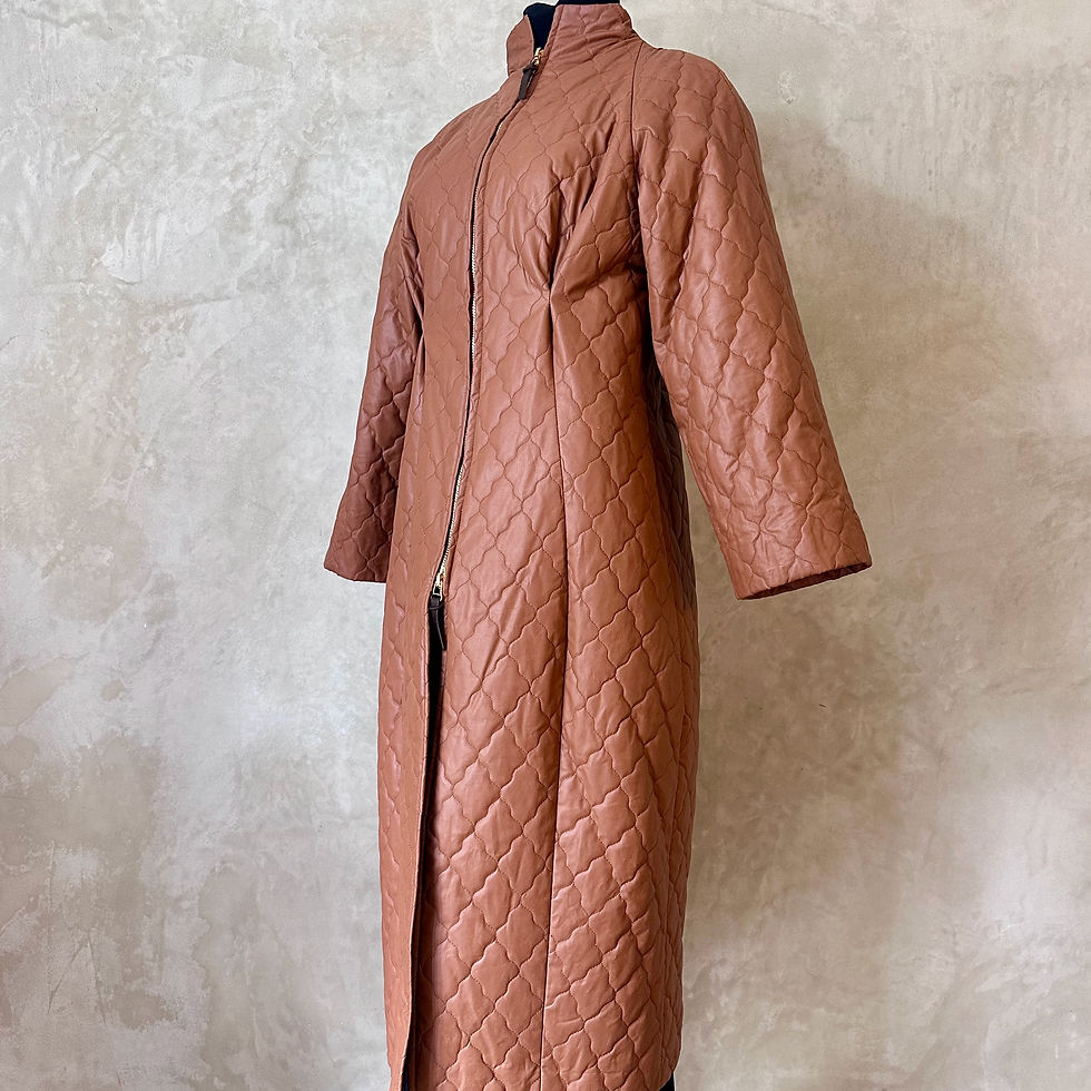 Wool Lined Puffa Coat