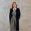 Thumbnail: Black Boucle A Line Coat
