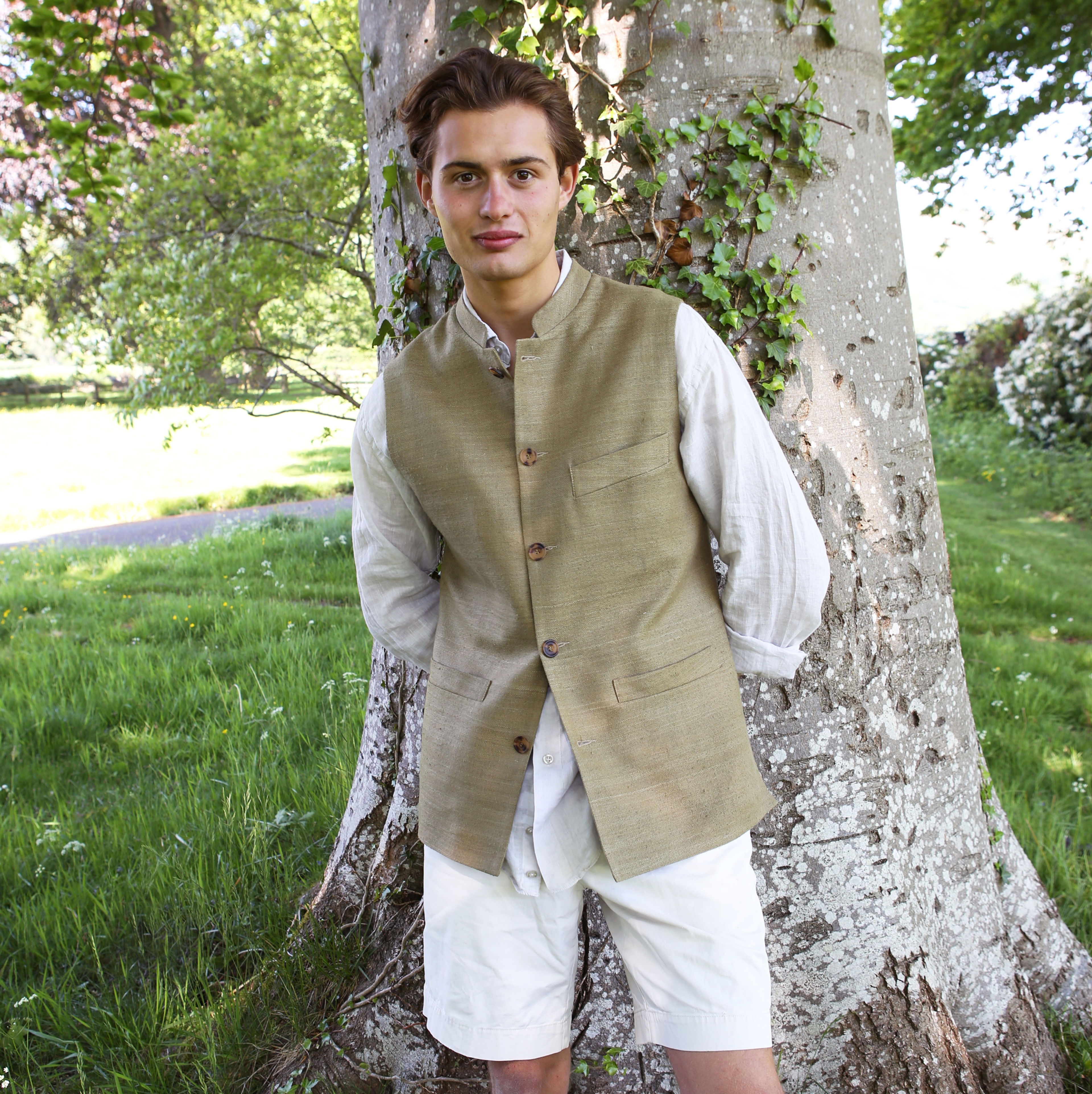 Silk Matka Waistcoat