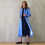 Thumbnail: the biffin coat in silk and wool mix brocade