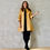 Thumbnail: the ganz coat in old gold brocade weave