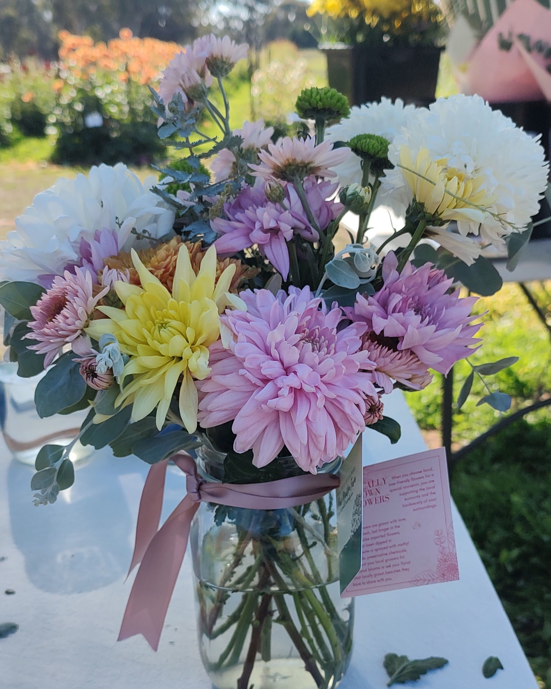 Mother's Day Posy- Jar Posy