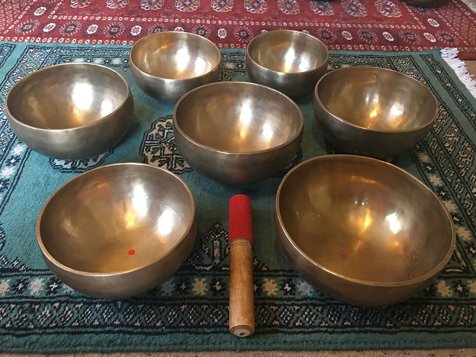 12 inch Hand Beaten Singing Bowl