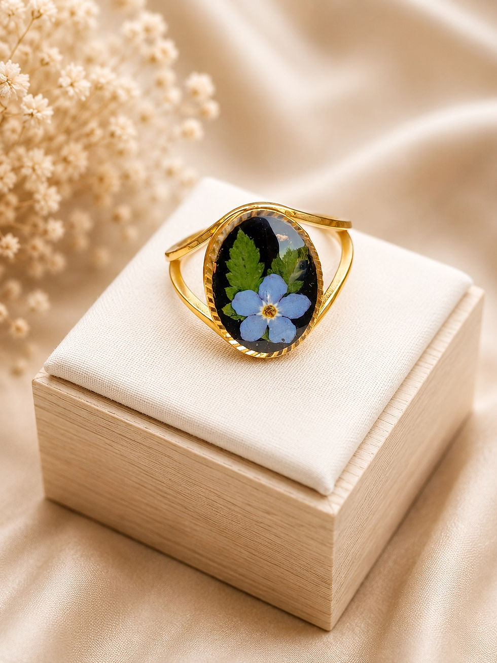 Miniature : Bagues fleuries 