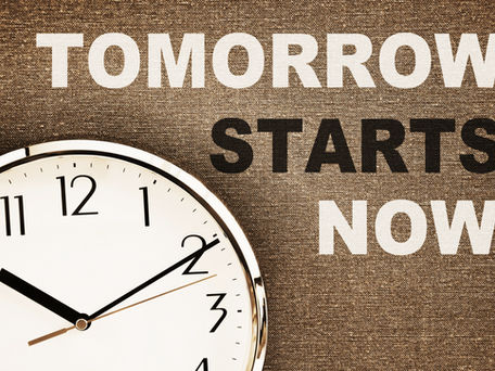 TOMORROW STARTS NOW