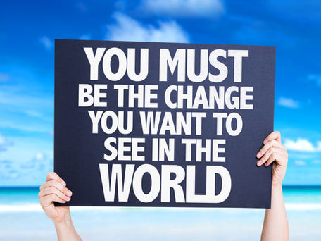 Day 20 BE THE CHANGE
