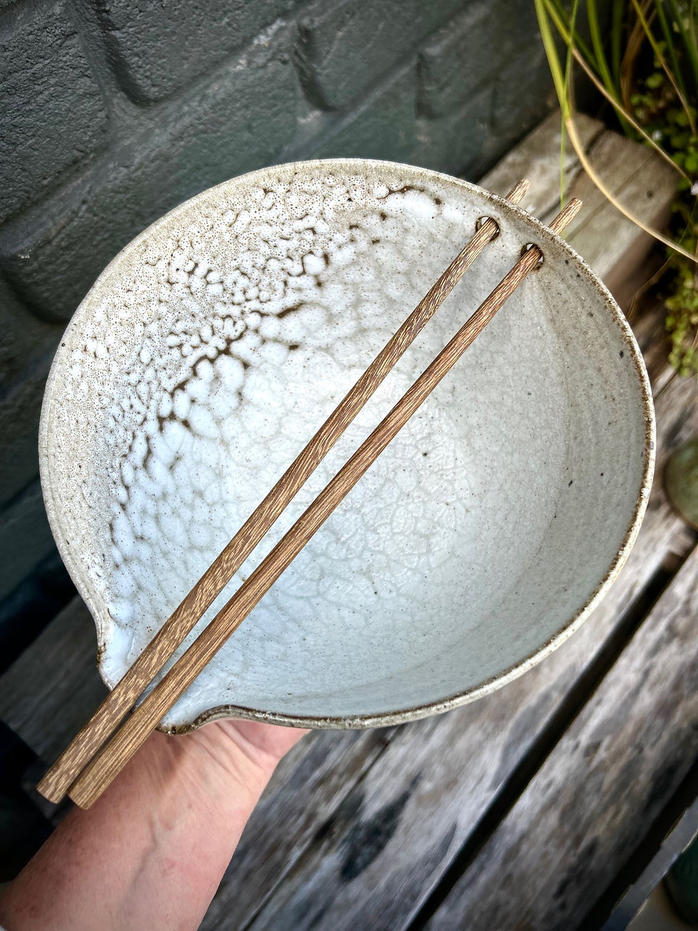 Thumbnail: Noodle Bowl | Sugarloaf Stone | Black Stoneware