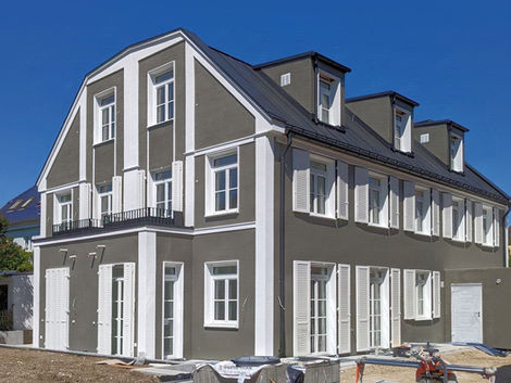 graue Fassade