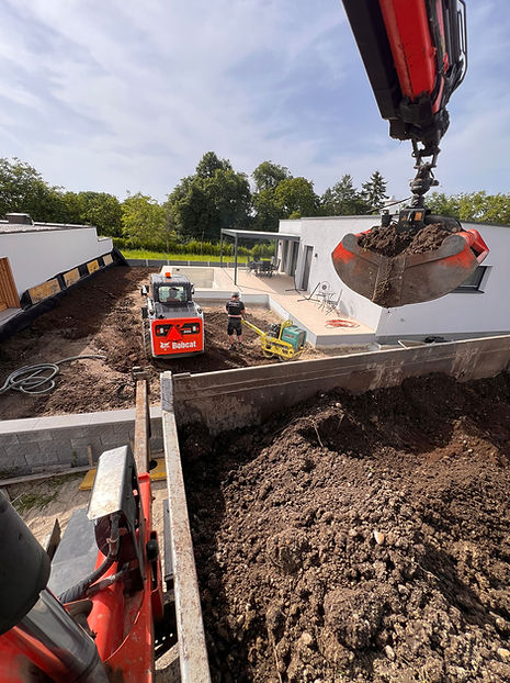 Baggerarbeiten von Erdbau Kozic GmbH in Neusiedl am See